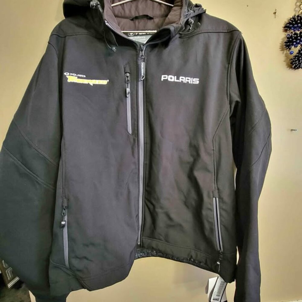 NWT Polaris Mens Soft shell Full zip Jacket